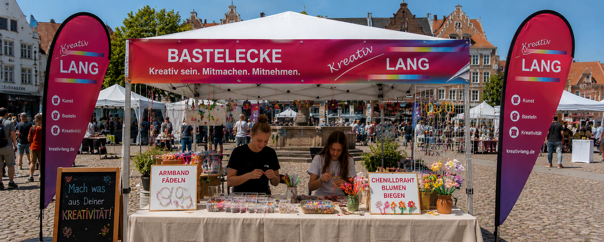 Bastel mit uns – und entdecke Berufe im kreativen Einzelhandel